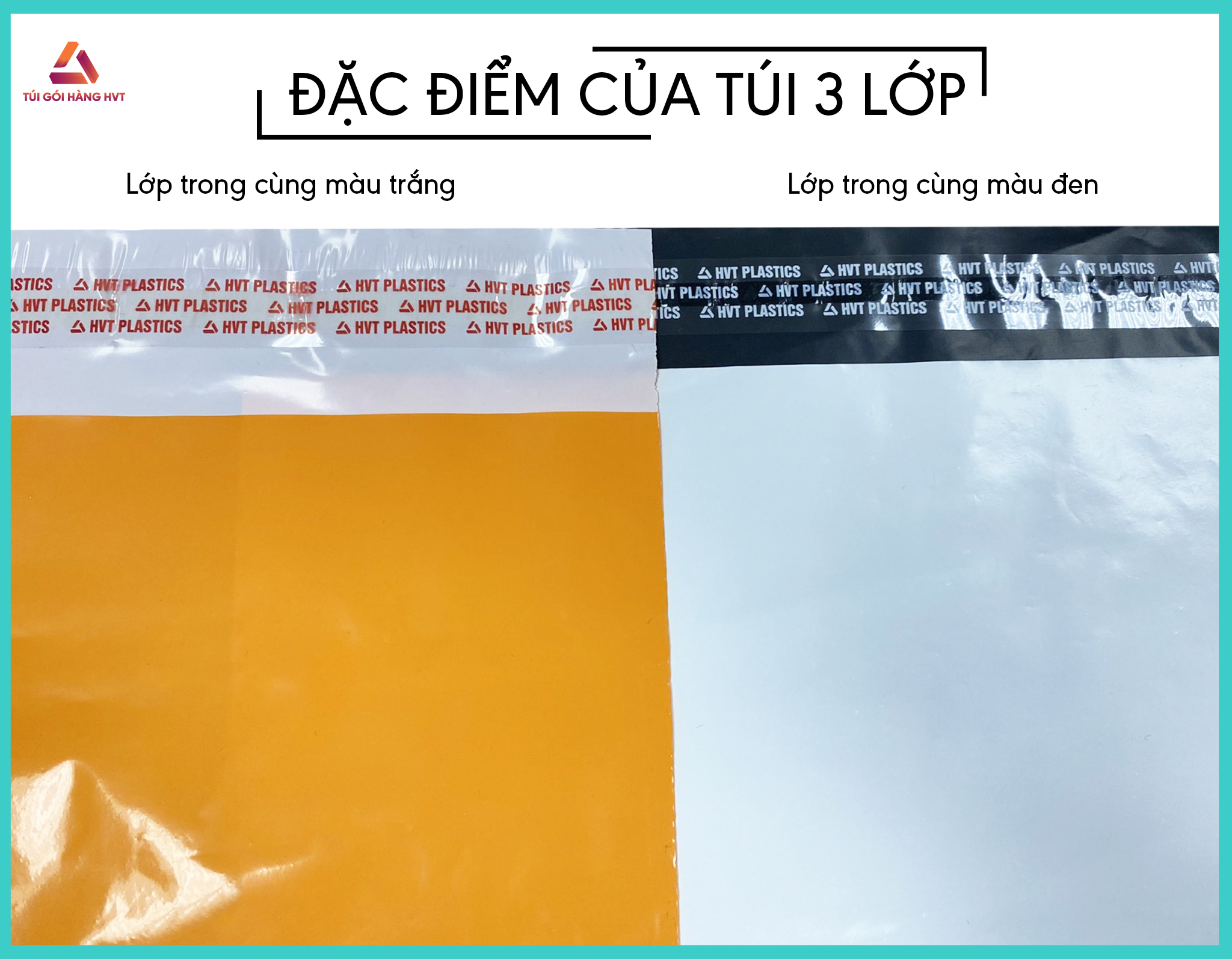 túi gói hàng 3 lớp và 2 lớp